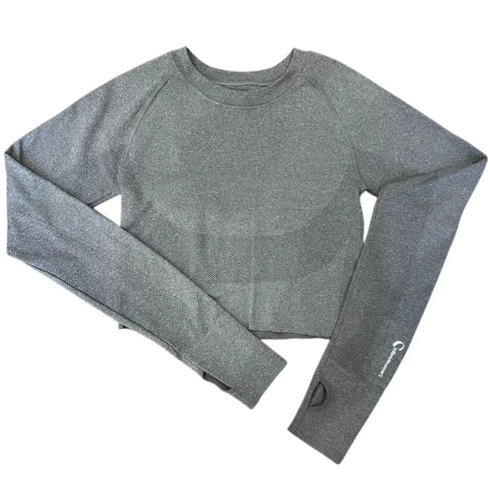 Climawear long-sleeve seamless crop top Size Small/Medium